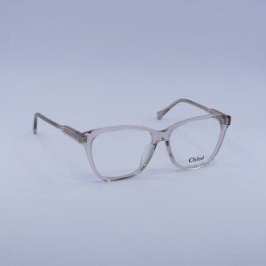 Chloe CH0084OA 003 Eyeglasses Shiny Pink 55mm Square Frame